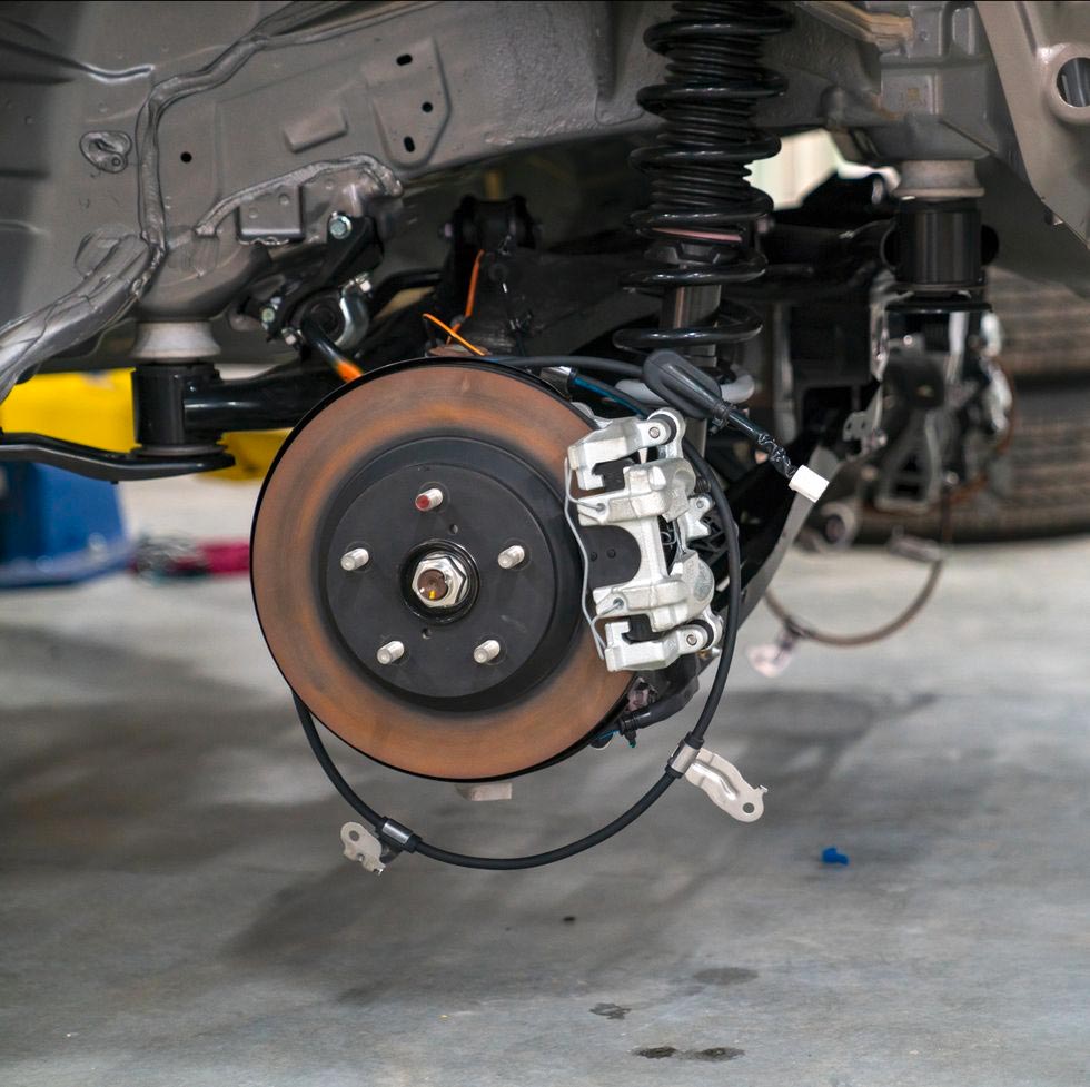 New shocks and struts installed during suspension service at Local Wrench Auto Repair in Belfair, WA