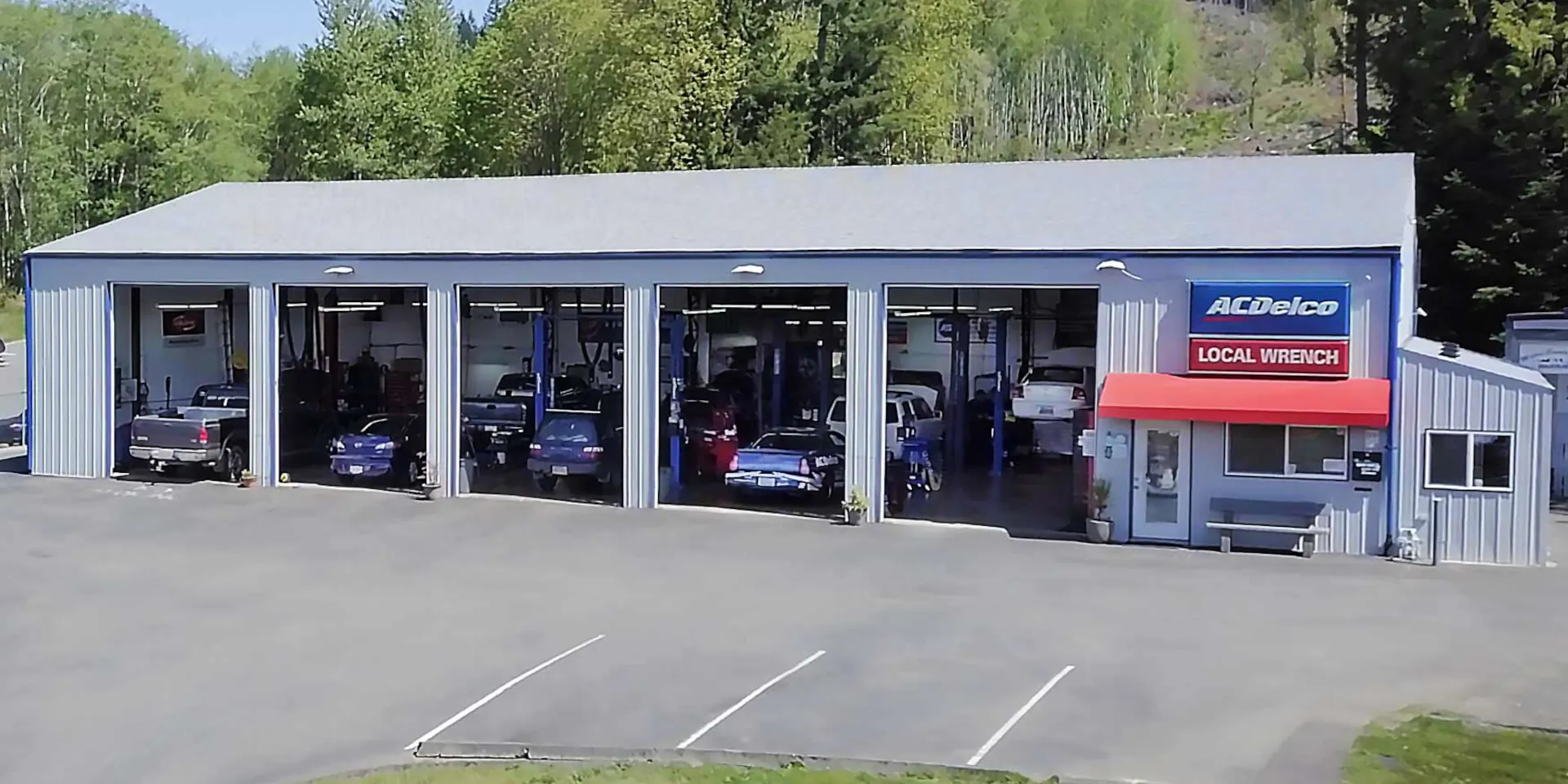 Local Wrench Auto Repair & Service shop exterior in Belfair, WA